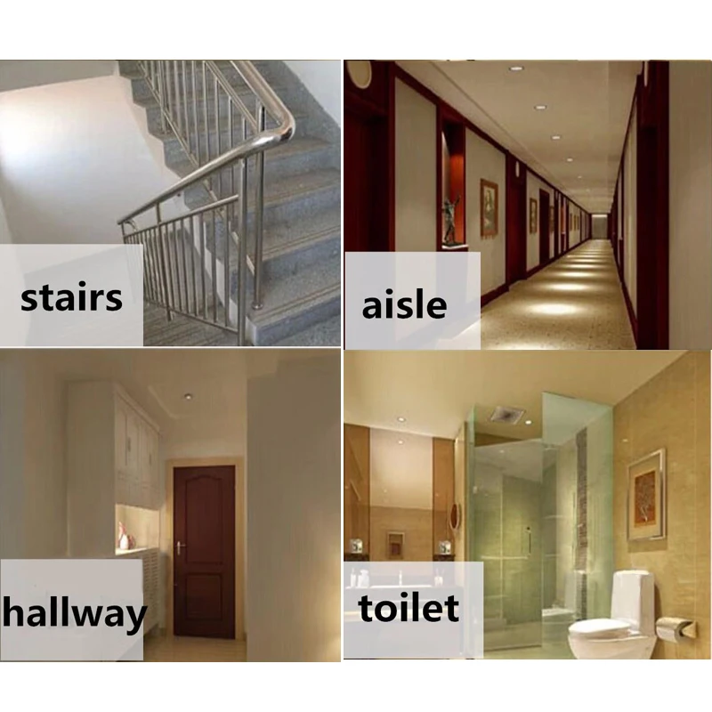 Led Verstelbare Pir Detector Infrarood Bewegingssensor Schakelaar 85-265V