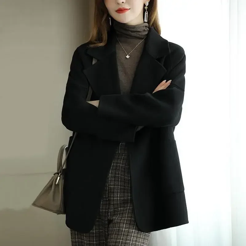 MRMT 2026 Brand New Women's Herringbone Pattern Coat Women's Fashion High End Thick Casual Thick High End Jacket Trend