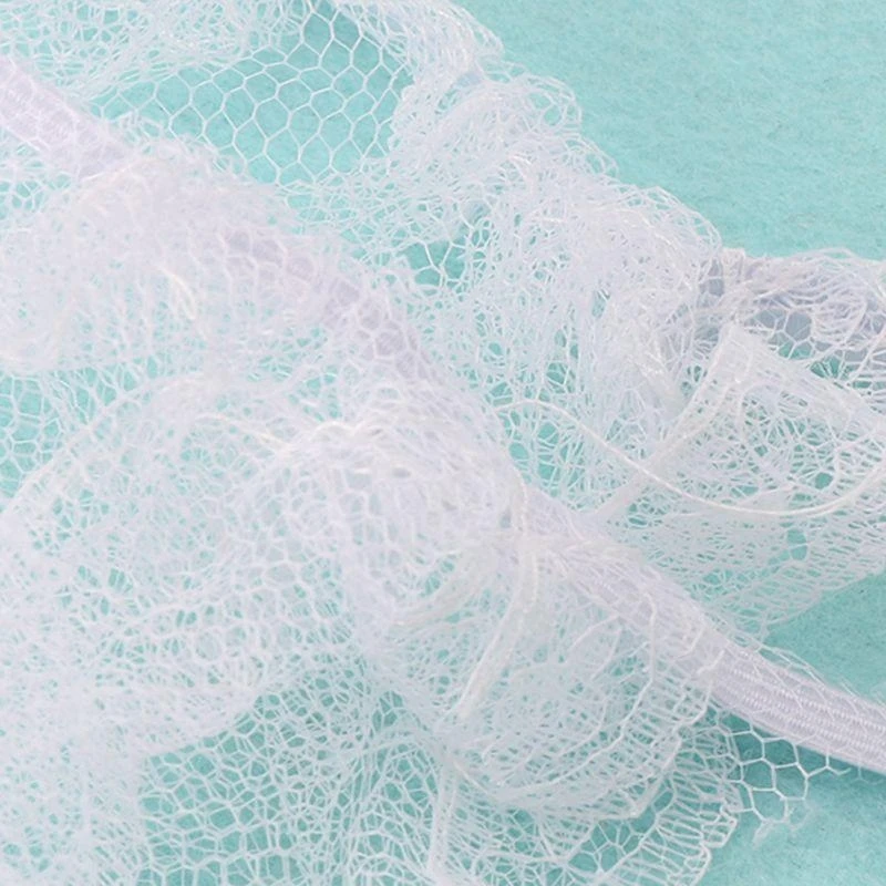 شبكة ناموسية للأطفال J15U لعربة الأطفال، شبكة ناموسية متينة قابلة للتمدد وقابلة للتنفس، شبكة بيضاء مرئية قابلة للتنفس #5