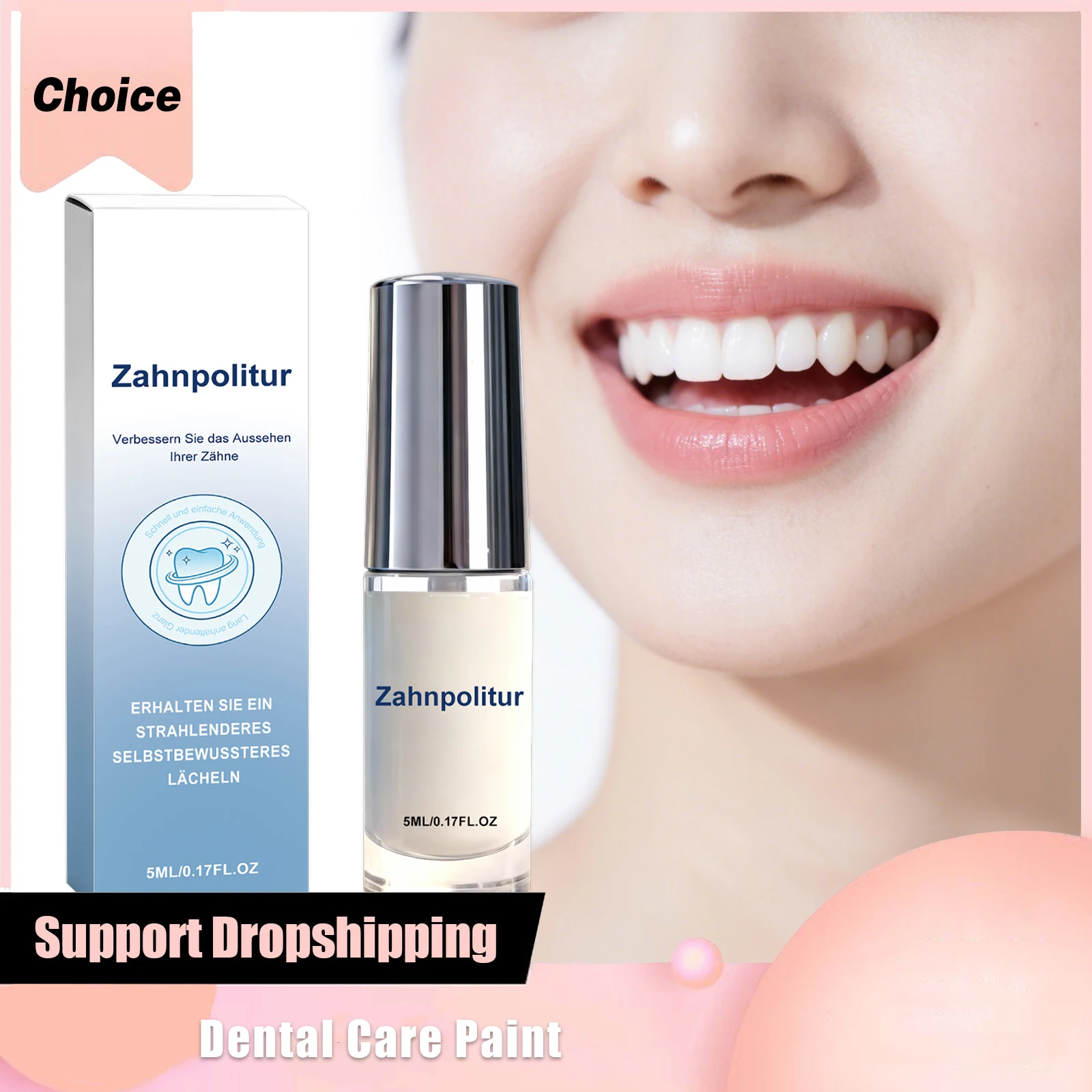

Teeth Whitening Paints Deep Cleaning Freshness Effective Yellow Stain Removal Soothes Sensitive Gum Brightening Tooth Care Paint