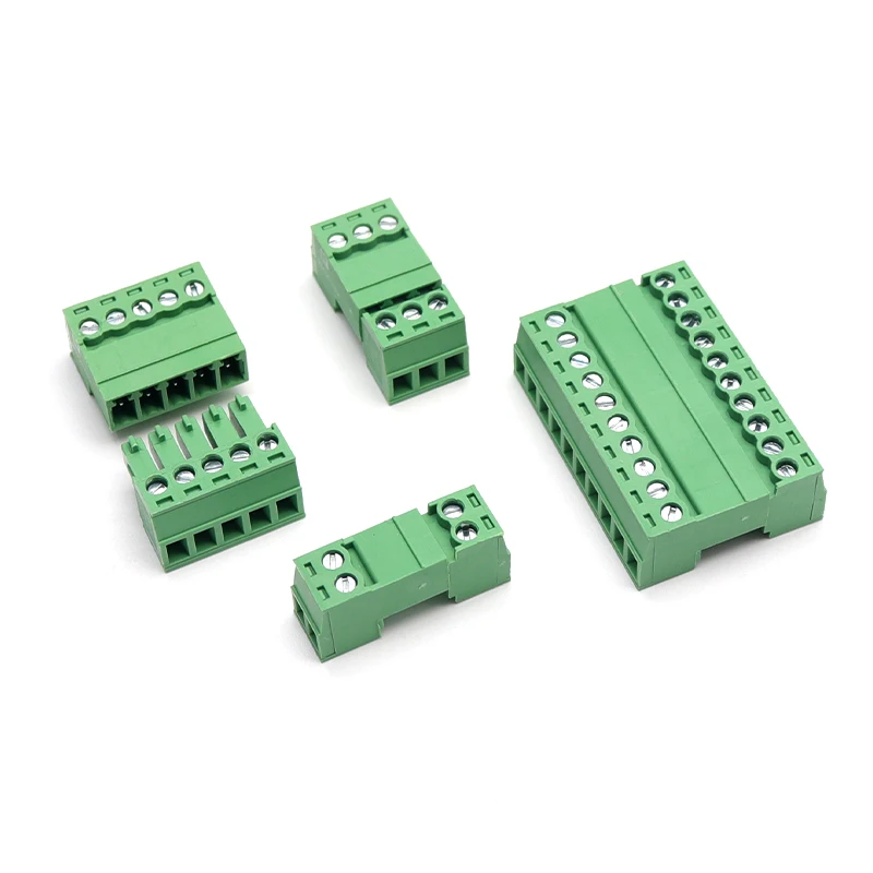 15EDGRK 2/3/4/5/6/7/8/9/10/11/12/13/14/15/16 Pin Screw Terminal Block Connector 3.5MM Pitch PLUG + SOCKET 2P 3P 4P 5P 6P 8P 10P