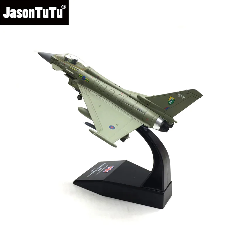 JASON TUTU 1/100 Scale EuroFighter2000(EF-2000/EF2k) Plane Model British Air Force EF-2000 Aircraft Model Drop Shipping