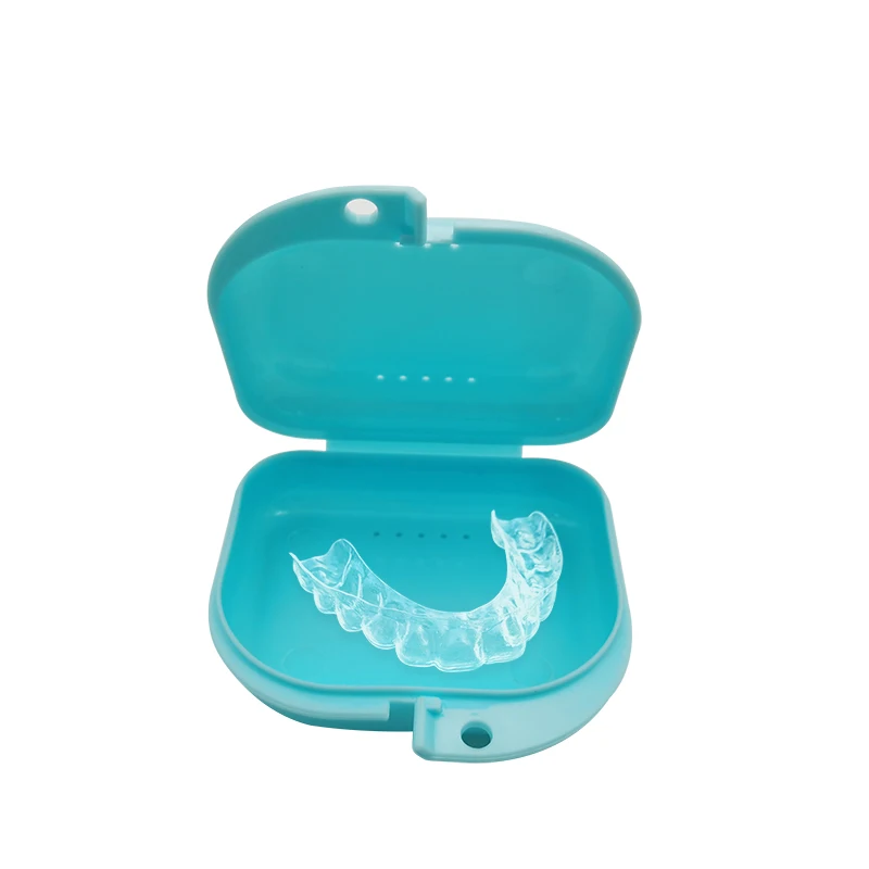 1Pc Dental Denture Braces Boxes Mouth Guard Oral Hygiene Organizer Container Orthodontic Case Fake Teeth Box