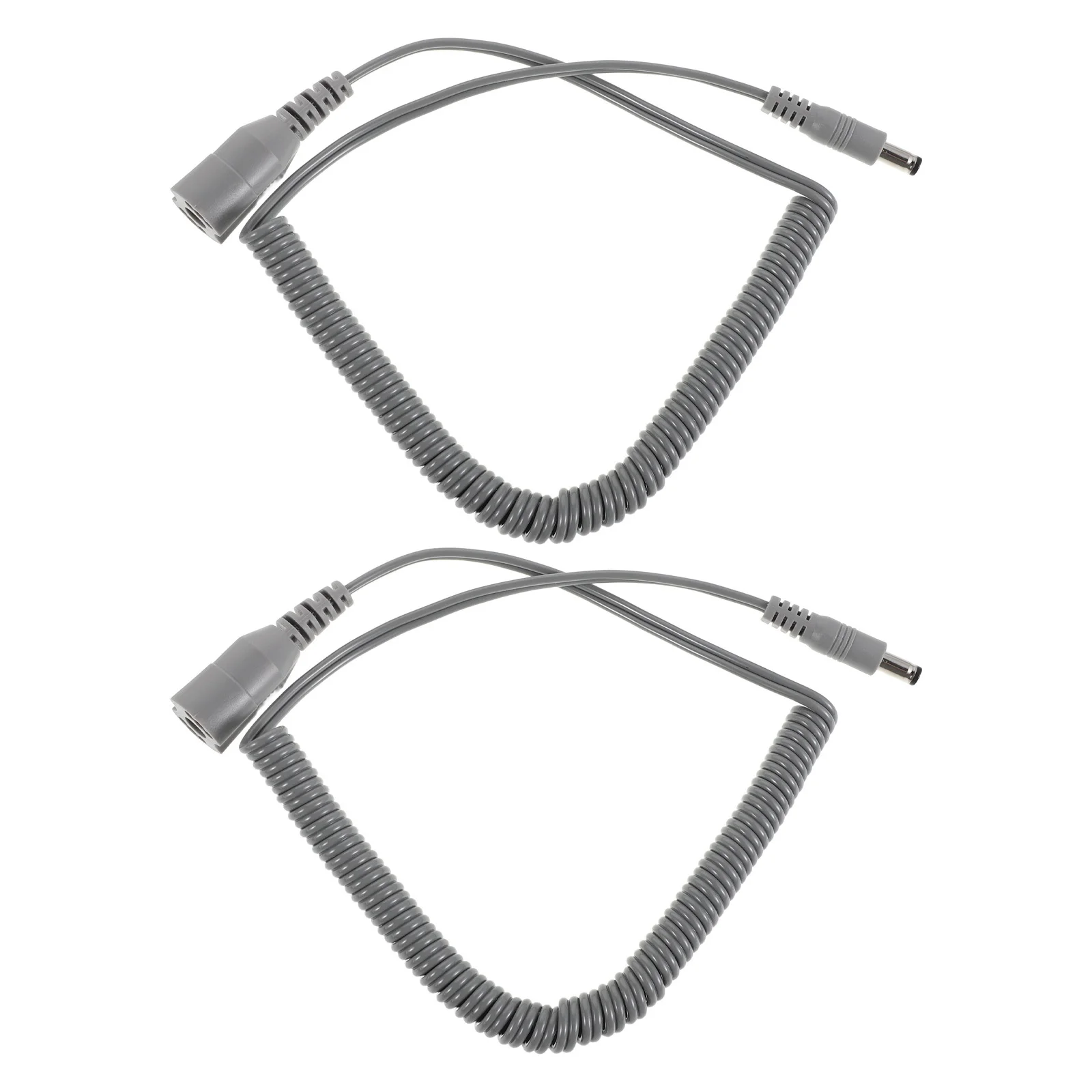 2pcs Drill Power Cord Replacement 30000Rpm Motor Cable For Electric Nail Machine Gray Compatible With Manicure Tools Nail Art