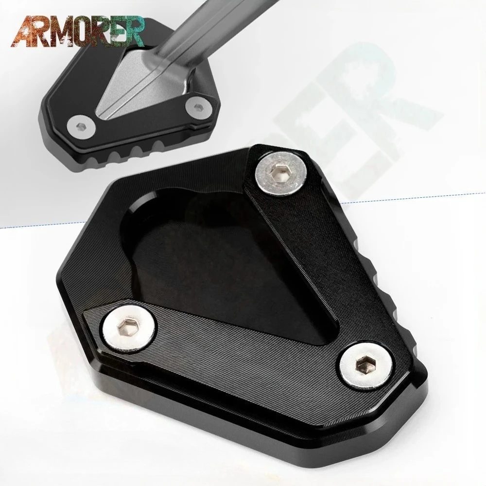 

M1000RR CNC Aluminum Kickstand Enlarge Plate Side Stand Extension Pad Motorcycle Accessories For M1000 RR M 1000RR 2021 2022