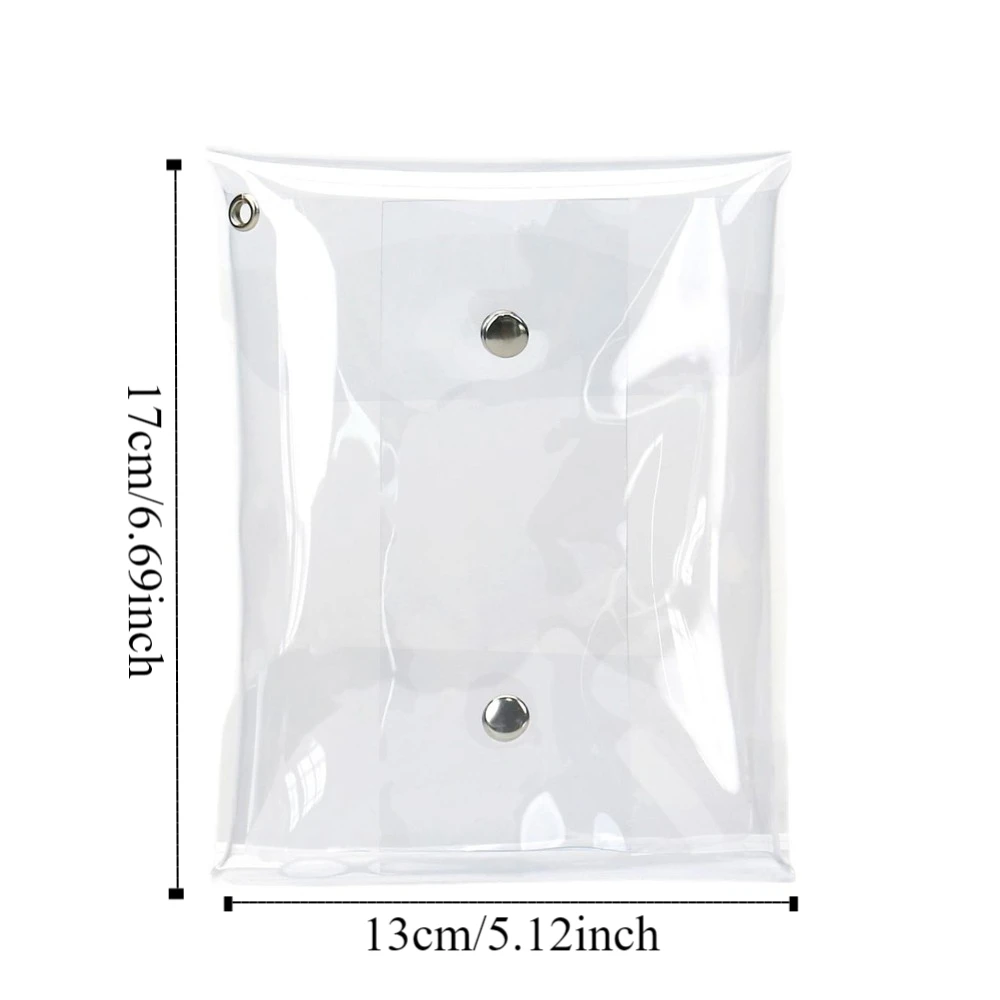 حقيبة الدمى على شكل زهرة سلسلة مفاتيح شفافة للاستخدام الخارجي، حقيبة تخزين شفافة، حقيبة عرض خارجية شفافة خفيفة الوزن