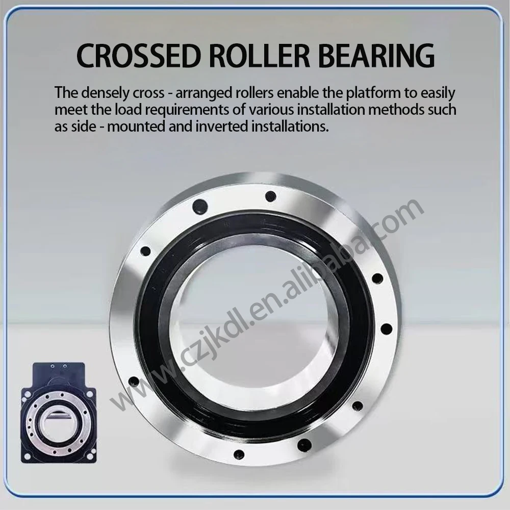 ODM 200W Servo Planetary Gear Motor 10:1 Ratio Hollow Rotating Platform IP55 Heavy Loading Cross Roller Construction Machinery