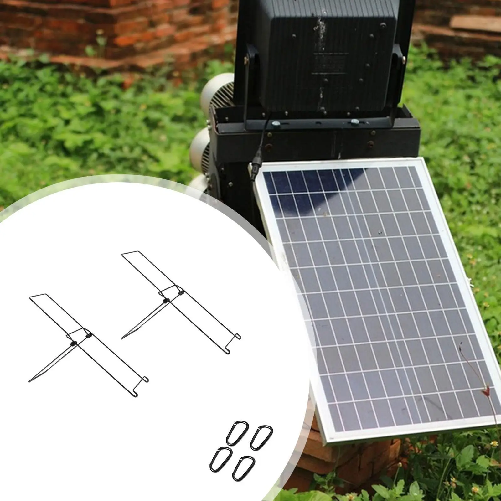 Foldable Solar Panel Holders, Folding Solar Panel Racks, Solar Panel Mounting
