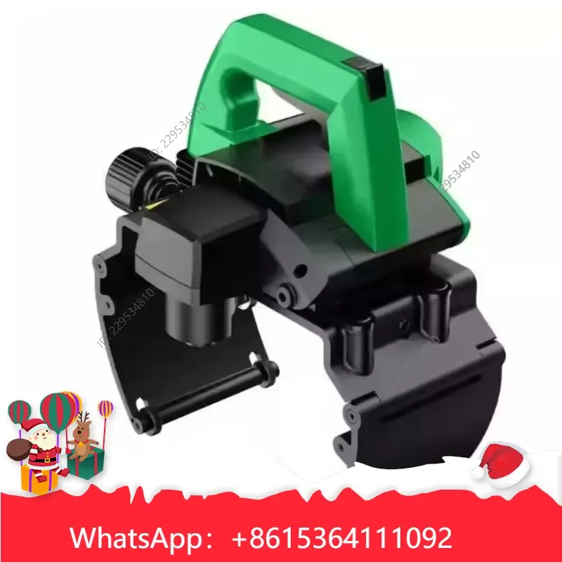 1pc ZD400 Handheld Electric Beveling Machine for Portable Pipe Chamfering and Round Flat Compatible For Model，practical use