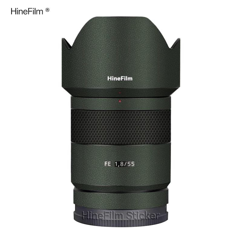 HineFilm ソニー FE55 F1.8 ZA レンズスキン 1枚