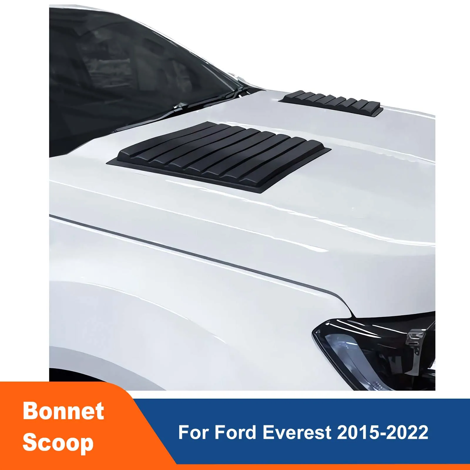 

Матовый черный защитный чехол для капота для Ford Everest 2015-2022, автомобильные аксессуары