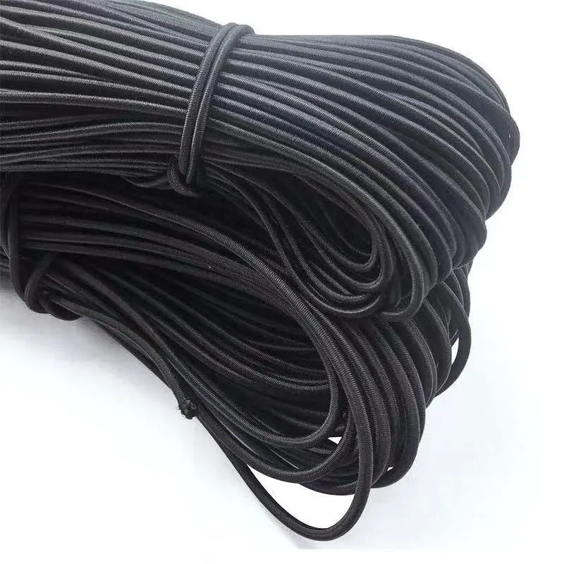 Heavy Stretch Elastic Cord, Round Rubber String for Craft DIY