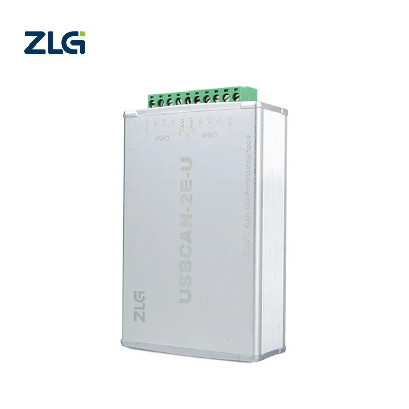 

Двухканальный CAN-анализатор ZLG USBCAN-2E-U — USB 2.0 CANopen J1939, автомобильный промышленный монитор шины CAN