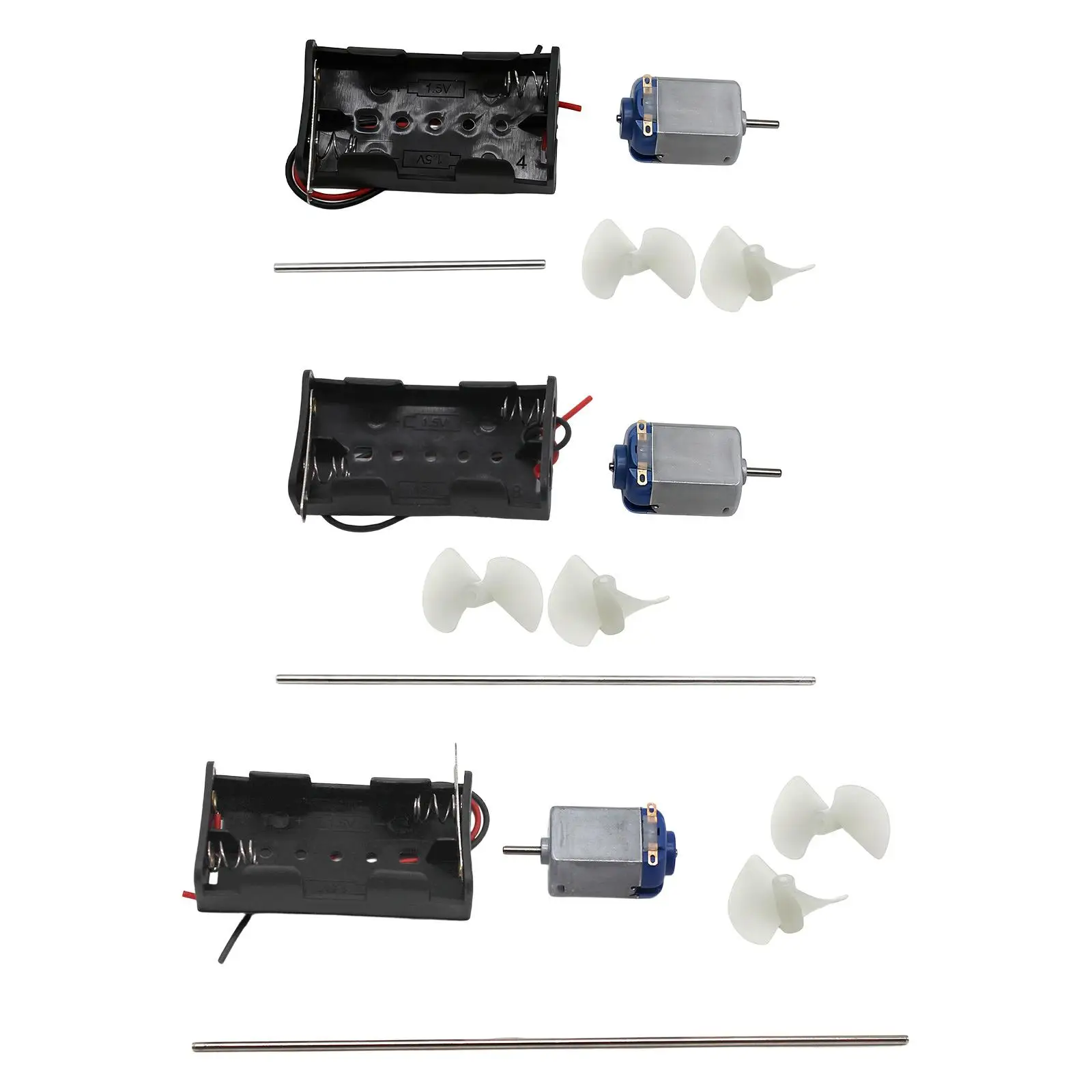 2-6pack DIY Boat Building Kit Paddle Boat Model Birthday Science Experiment for