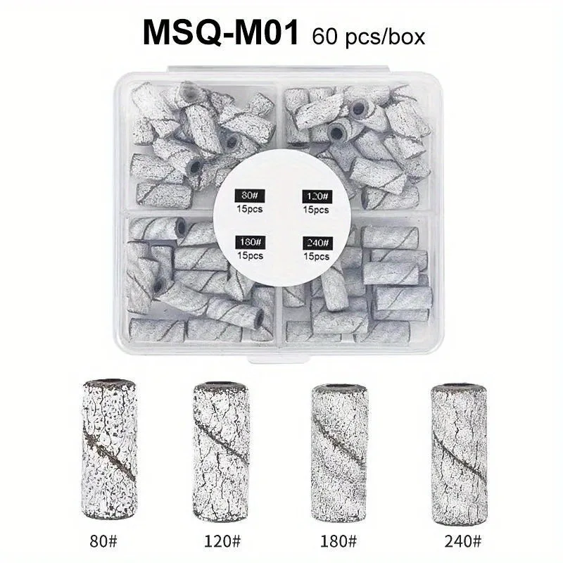 Schleif Band Schleifen Köpfe Mini Ring Lager Nagellack Bits Elektrische Maniküre Maschine Gel Entferner Nägel Zubehör Werkzeuge