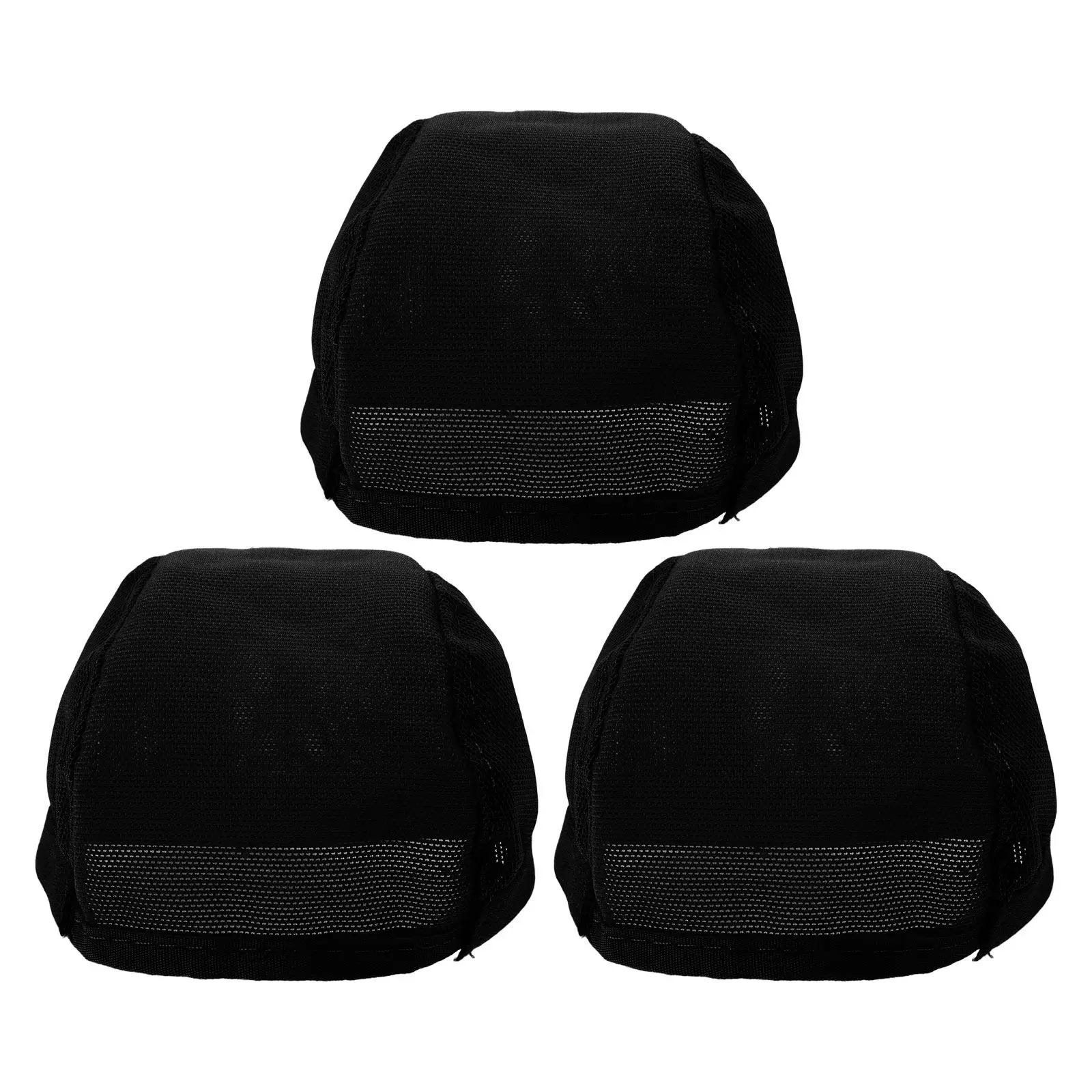 3Pcs Mesh Caps for 22-24Cm Mini Breathable Base Cap DIY Hairnet for Styling and Crafting Kits Mini Top Hat