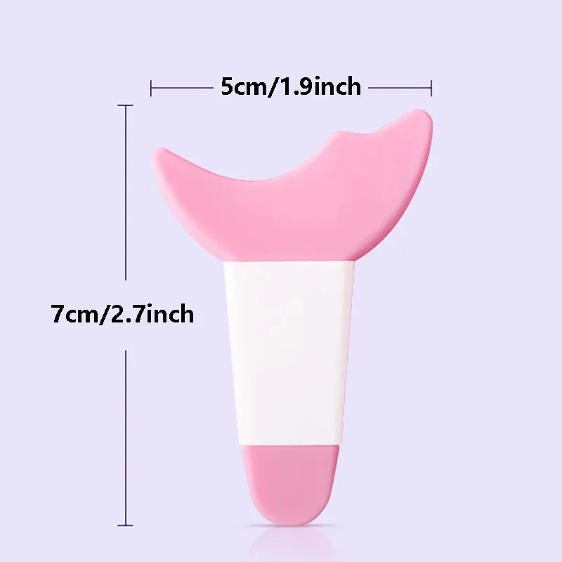 Máscara de silicona, aplicador de escudo de pestañas, herramienta protectora, almohadillas de sombra de ojos multifunción, herramienta guía de pestañas reutilizable