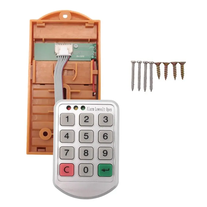

N82R Electronic Lock Digital Smart Password Keyboard Digital Cabinet Door Password Lock For File Cabinet Locker Drawer
