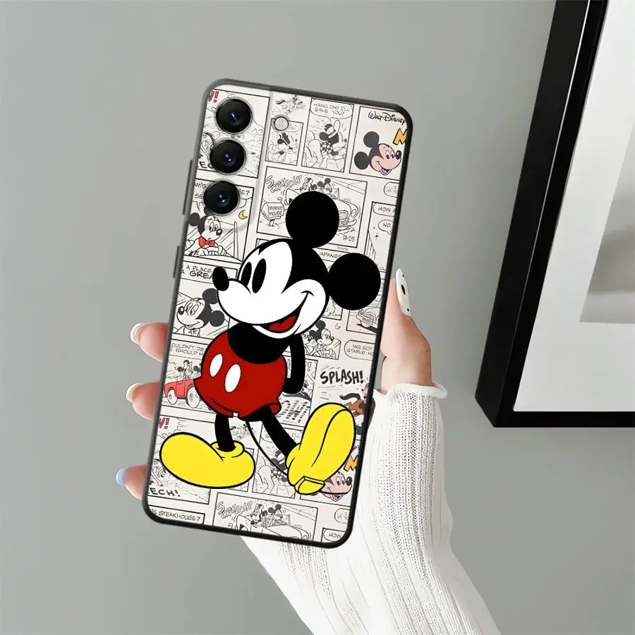 Мягкий чехол для телефона Samsung Galaxy A04 A30 A40 Note 20 Ultra 9 10 A03 A07 A06 A10 A20 A50 A70 A01 A02 A05 Disney