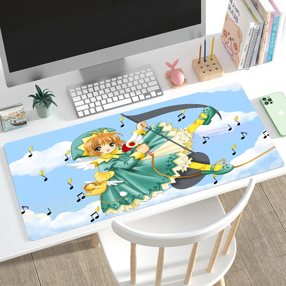 

Card Captor Sakura Mousepad Mouse Mat Desk Mat With Pad Gaming Accessories Prime Gaming XXL Keyboard Pad Padding Mat