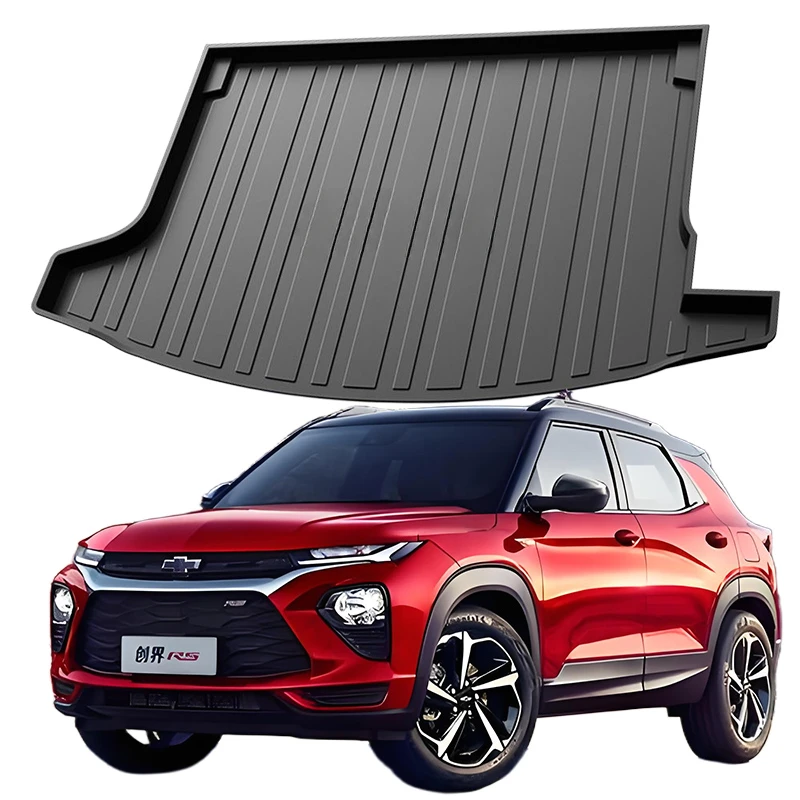 

Upgrade TPE Car Rear Trunk Mats Storage Pads Cargo Tray Dustproof Waterproof Protecion Cushion For Chevrolet Trailblazer 2019-