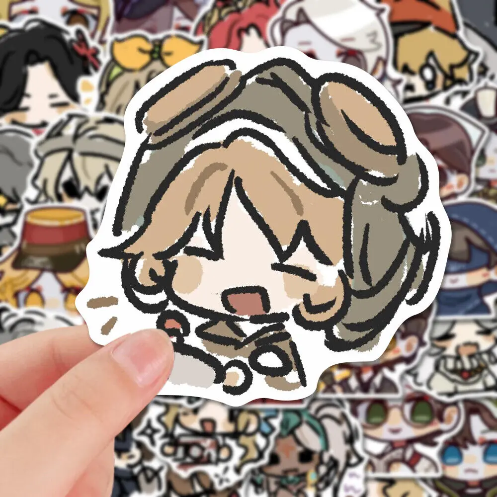 Norton Campbell Decals Identity V Decor อะนิเมะหมวดหมู่คอสเพลย์ Paster Naib Subedar สติกเกอร์ 50pcs Mike Morton เครื่องเขียนประดับชุด