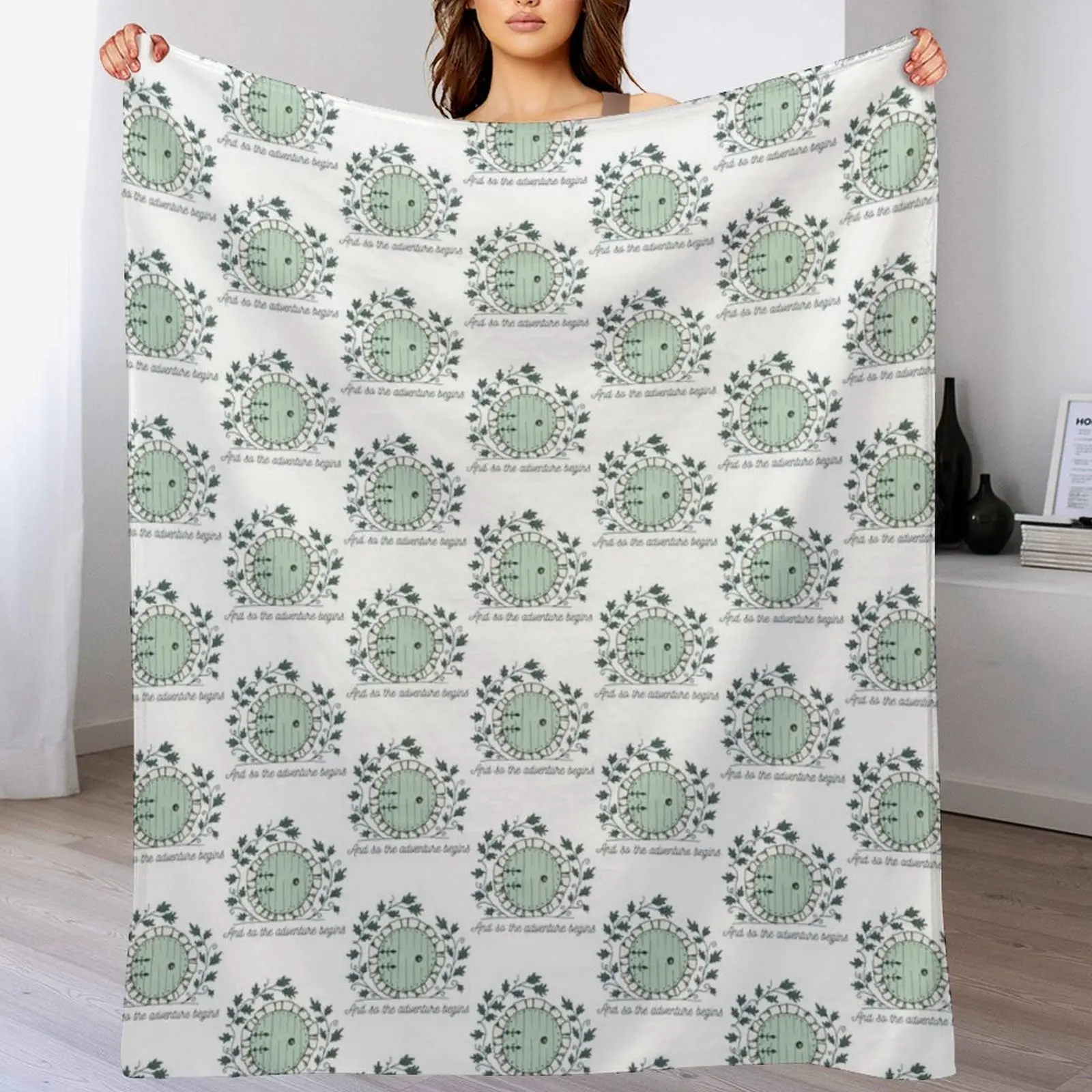 

Baggins Door with Twigs Shirts New design 2021 Throw Blanket Weighted Giant Sofa Blankets