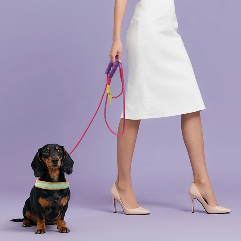 

Adjustable Dog Harness Collar and Leash Set No Pull Pet Harness for Small Medium Dogs Puppy and Cats Outdoor Walking Running