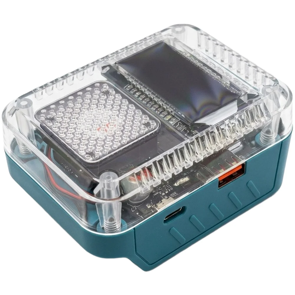 140W PD3.1 USB Charger Battery Adapter With Digital Display For BL1830 BL1840 Power Tool Battery Fast Charging Accessory