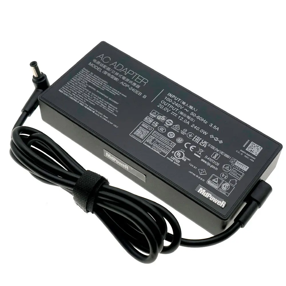 OEM 20V 12A 240W AC Adapter Charger For ASUS ROG Strix SCAR 17 G733 TUF Gaming A15 FA507NU Laptop Power Supply Charger
