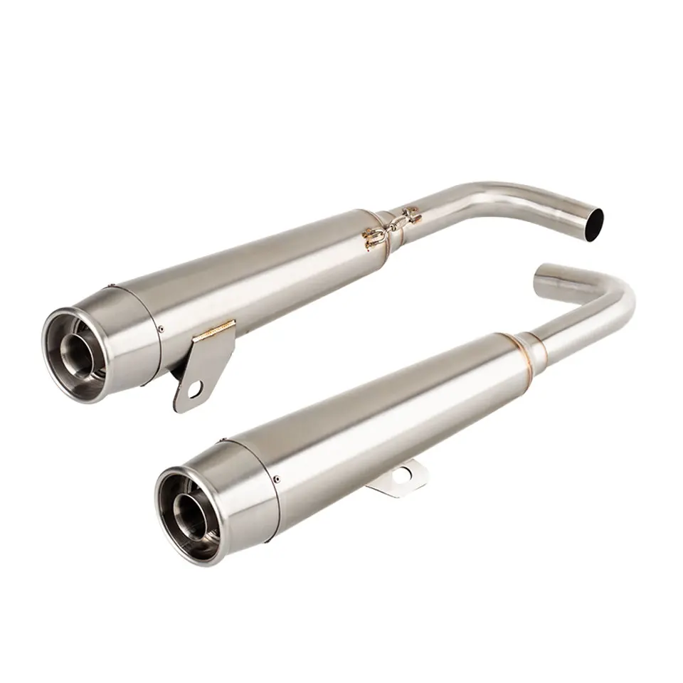 Motorcycle exhaust muffler system For Triumph Bonneville Bobber 1200 2017-2023 bobber 1200 exhaust  Speedmaster 2021-2023