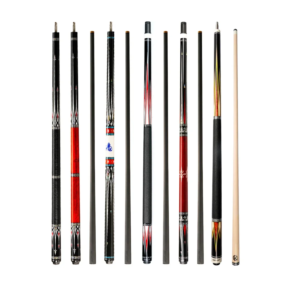 Private Custom KONLLEN Pool Cue 3pcs High-end handmade Stick Kit Private Custom Collectible Billiards