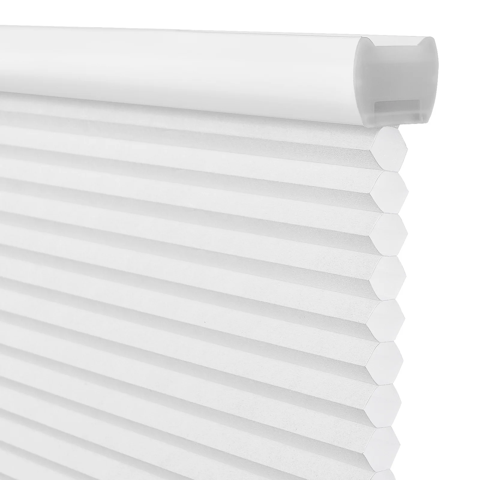 Moonice Custom Size Cordless Cellular Window Blind Light Filtering Waterproof Thermal Insulated Honeycomb Shades for Window