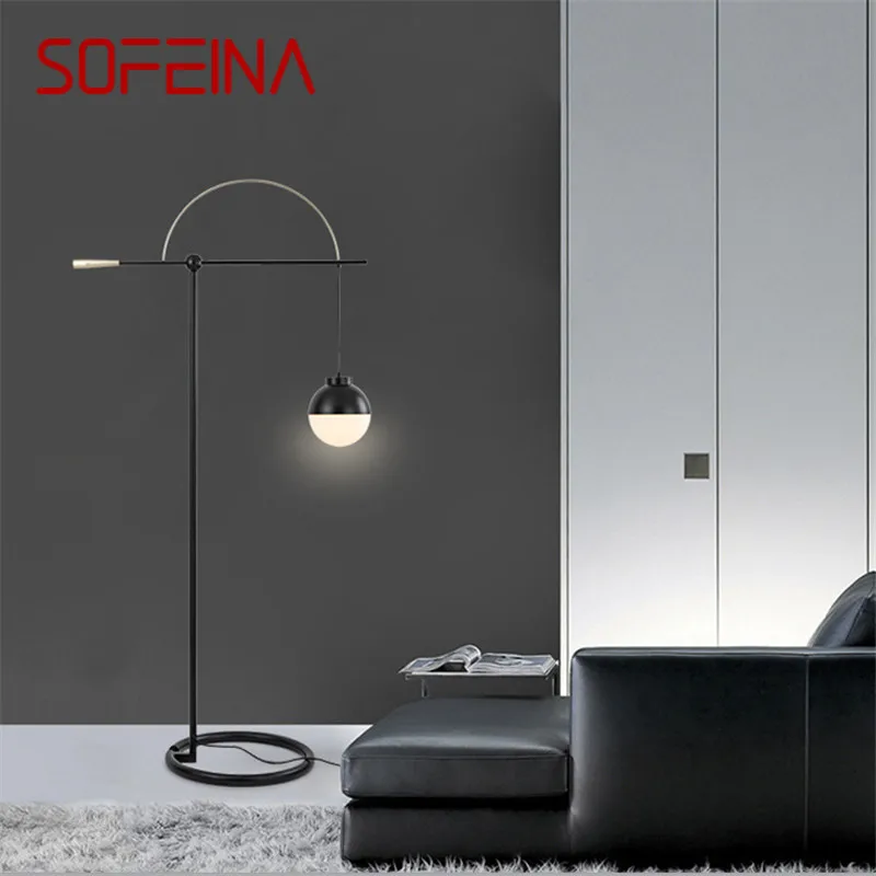 

SOFEINA Nordic Floor Lamp Fashionable Modern Family Iiving Room Bedroom Creativity LED Decorative Standing Light