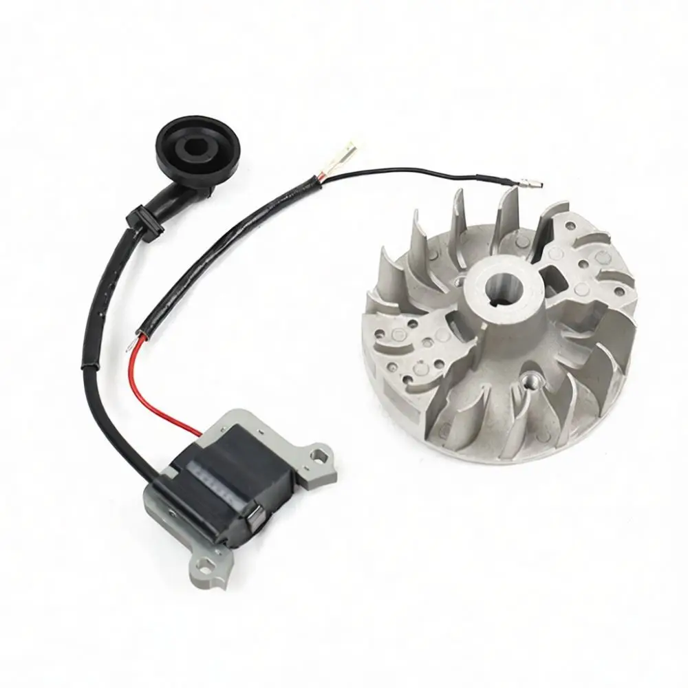 High Voltage Ignition Coil For 40 5 Flywheel TU43 Brushcutter 43cc 52cc Lawn Mower Engine Parts Magneto Starter Module
