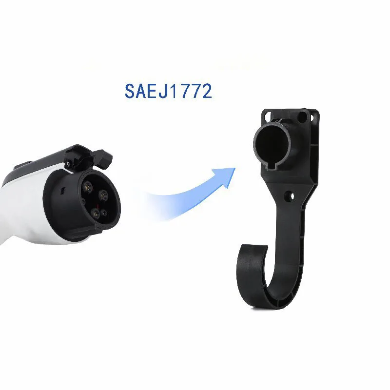 حامل شاحن EV، كابل شحن السيارة الكهربائية، دعامة تثبيت لملحقات الشاحن القياسية الأوروبية J1772 Type2 #5