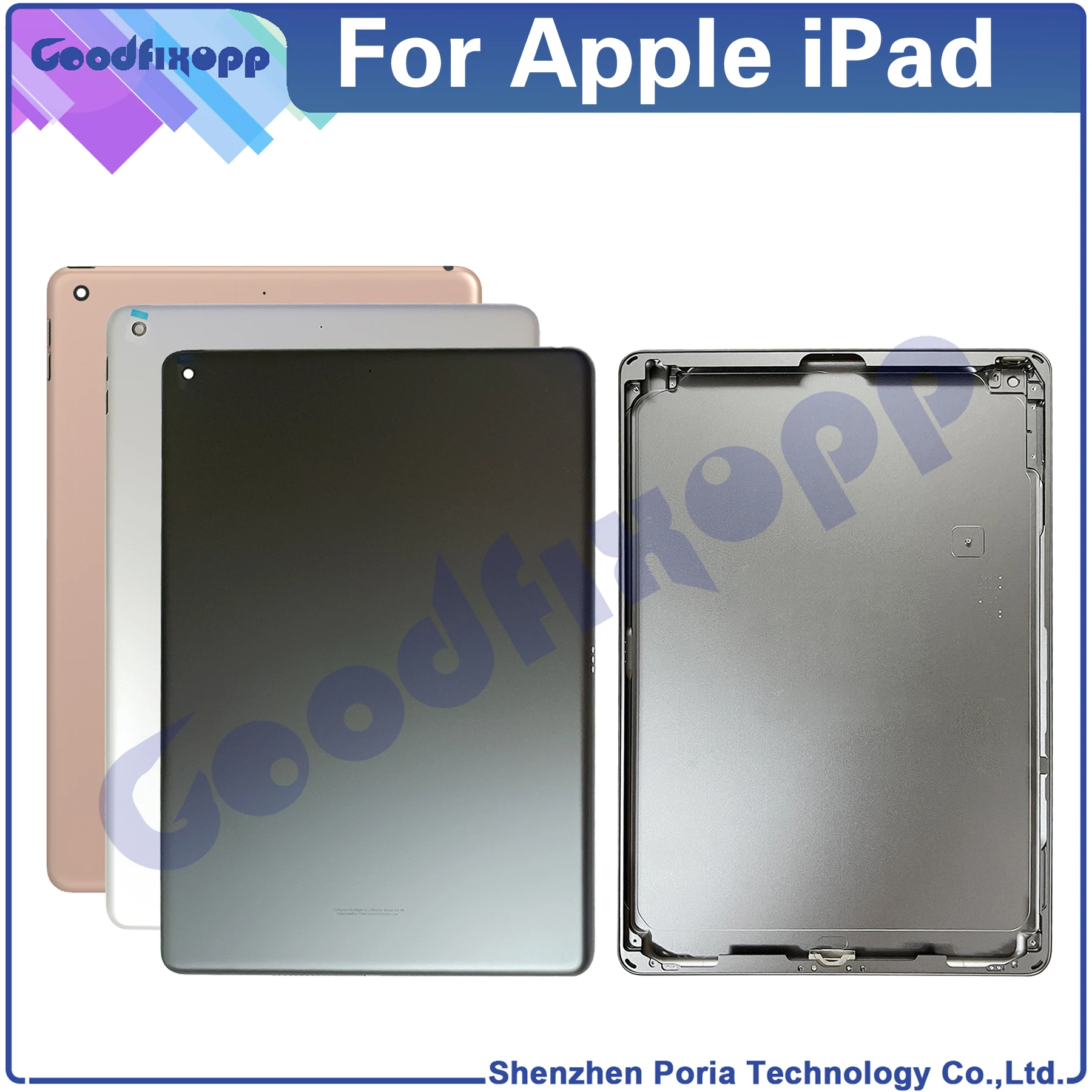 Apple iPad 10.2 2019 A2197 A2200 A2198 A2232 iPad7 11 12 배터리 후면 덮개 후면 케이스 덮개 후면 덮개 부품 교체