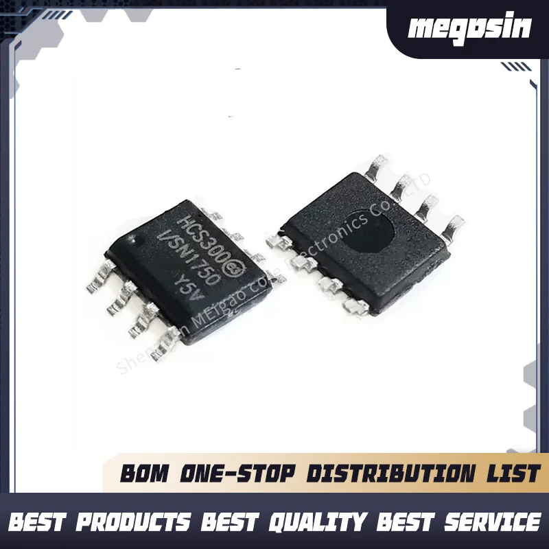 5PCS/LOT  HCS300-I/SN HCS300 SOP8 Codec chip