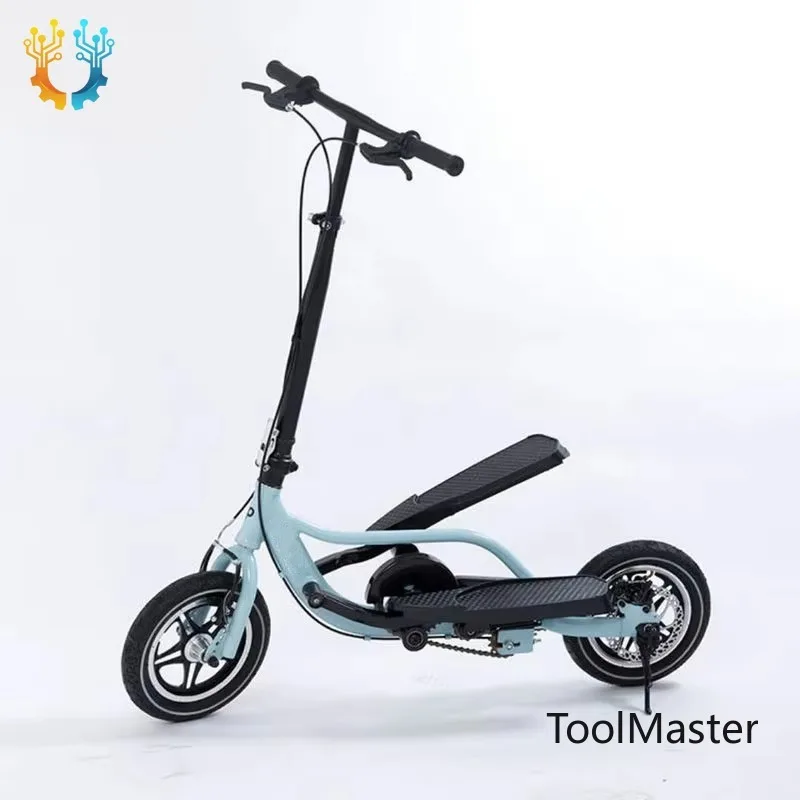 

【2026】12 Inch Air Wheel Double Pedal Scooter With Aluminum Alloy Frame & Disk Brake