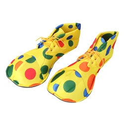 1 Pair Clown Shoes Halloween Clown Shoes Cover Costumes Accessories Unisex Adult Comedy Fancy Costume Party Events Supplies