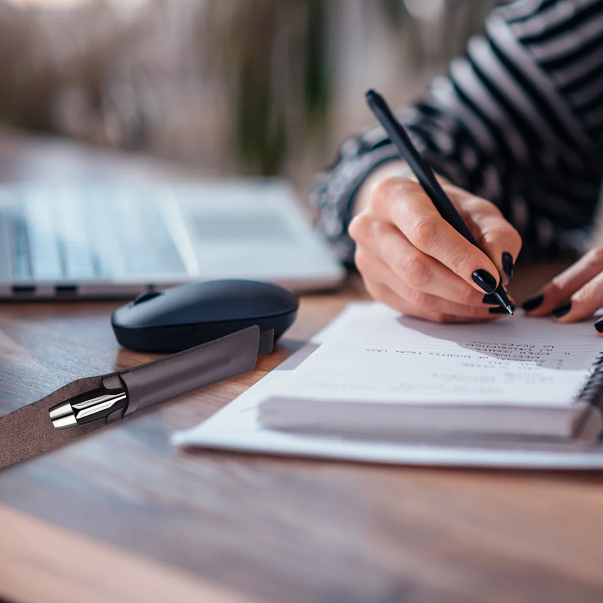 

1Pcs Stylus Pen Protective Case PU Compact Storage Bag Stylish Writing Pen Holder Portable Gift Choice