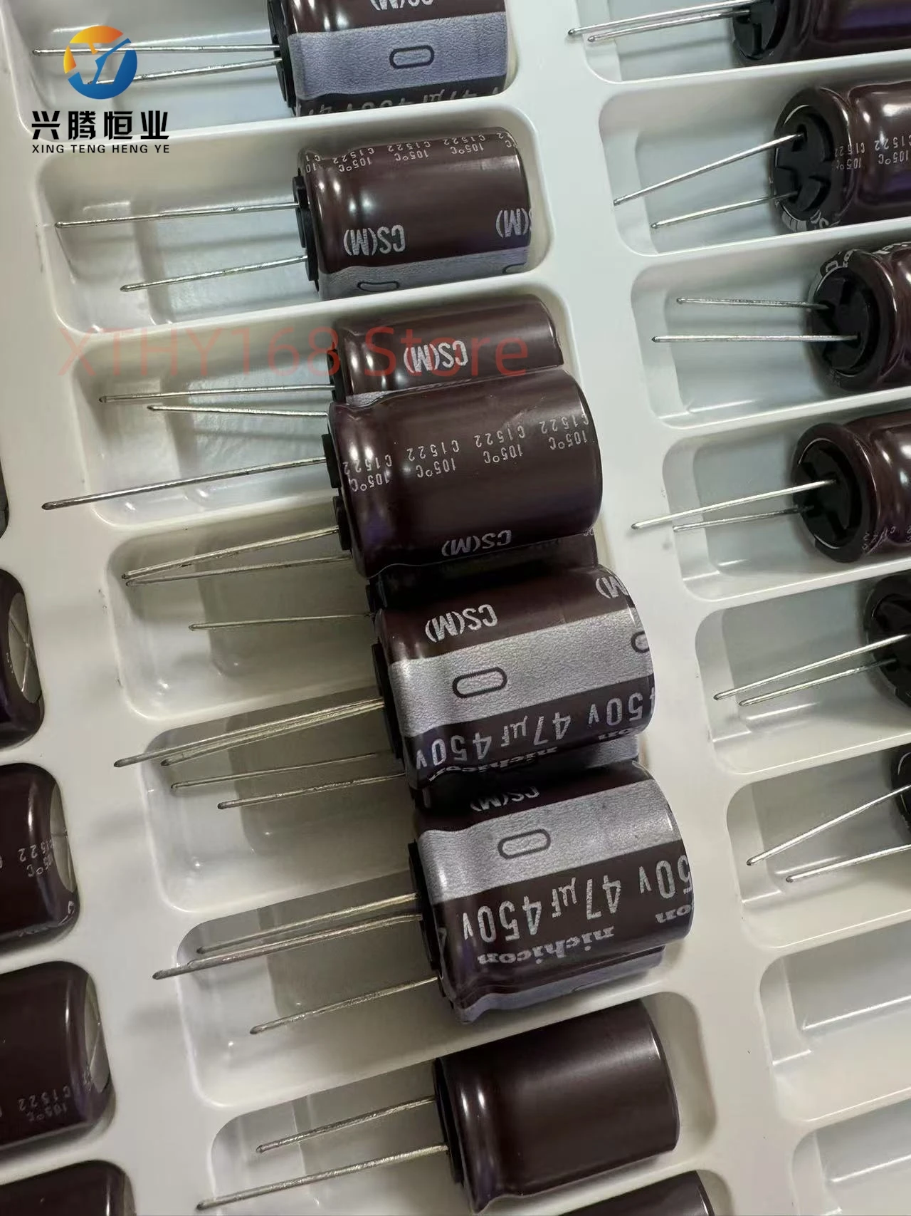 2pcs-10pcs 47uF 450V NICHICON CS Series 18x25mm High Ripple Current High Reliability 450V47uF Aluminum Electrolytic capacitor