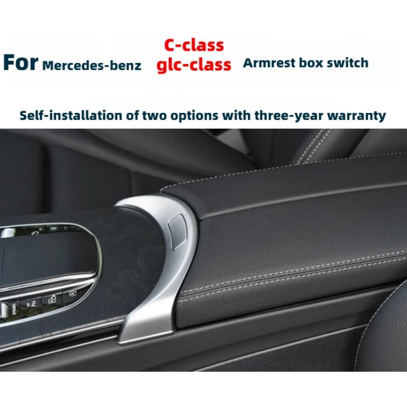 

Car Center Console Storage Glove Box Switch Cover For Mercedes BENZ C W205 C200 C250 C300 C400 W253 GLC300 GLC200 A2056803407
