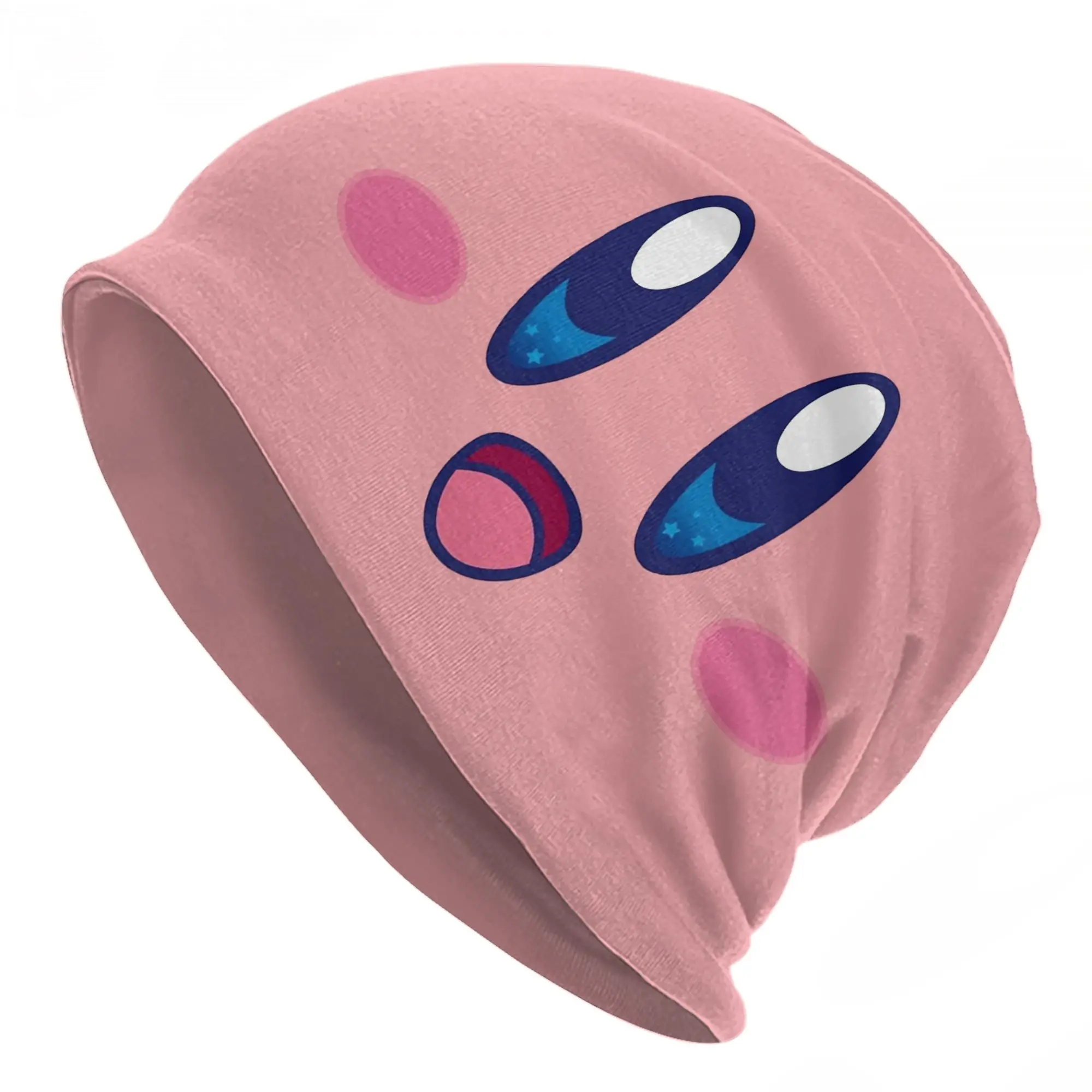 Kirbys Awe Caps Casual Men Women Street Skullies Beanies Hats Spring Warm Dual-Use Bonnet Hat