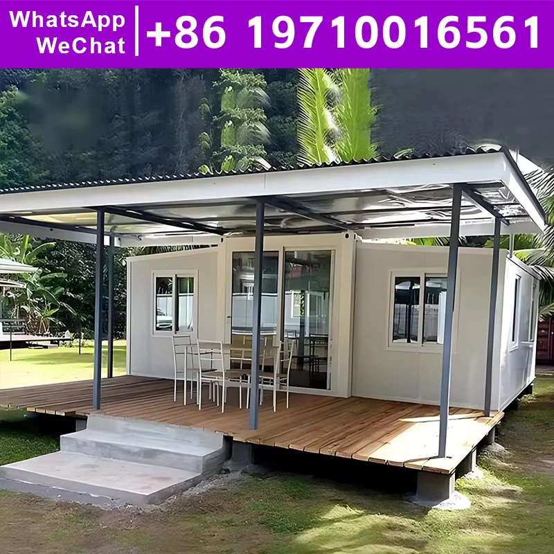 Expandable Shipping Container Homes Space Capsules Houses Ready to Live in 2 Bedroom 20ft Prefabricated Houses for Housing 40ft