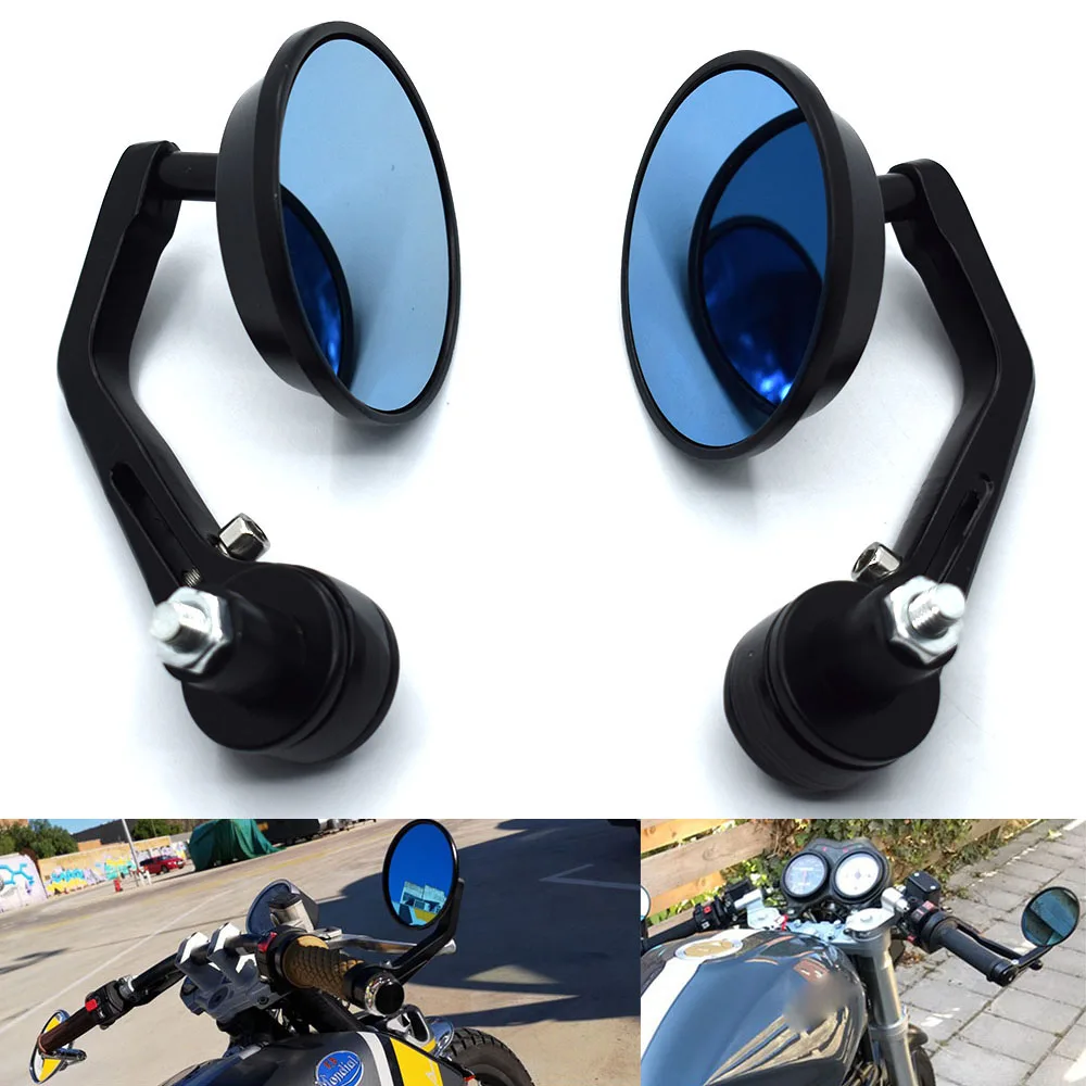 Universal 7/8 22mm Handle bar mirror Motorcycle rear view mirror For Honda NC700X CB400 CB500X CB650F CB1000R PCX125 PCX150