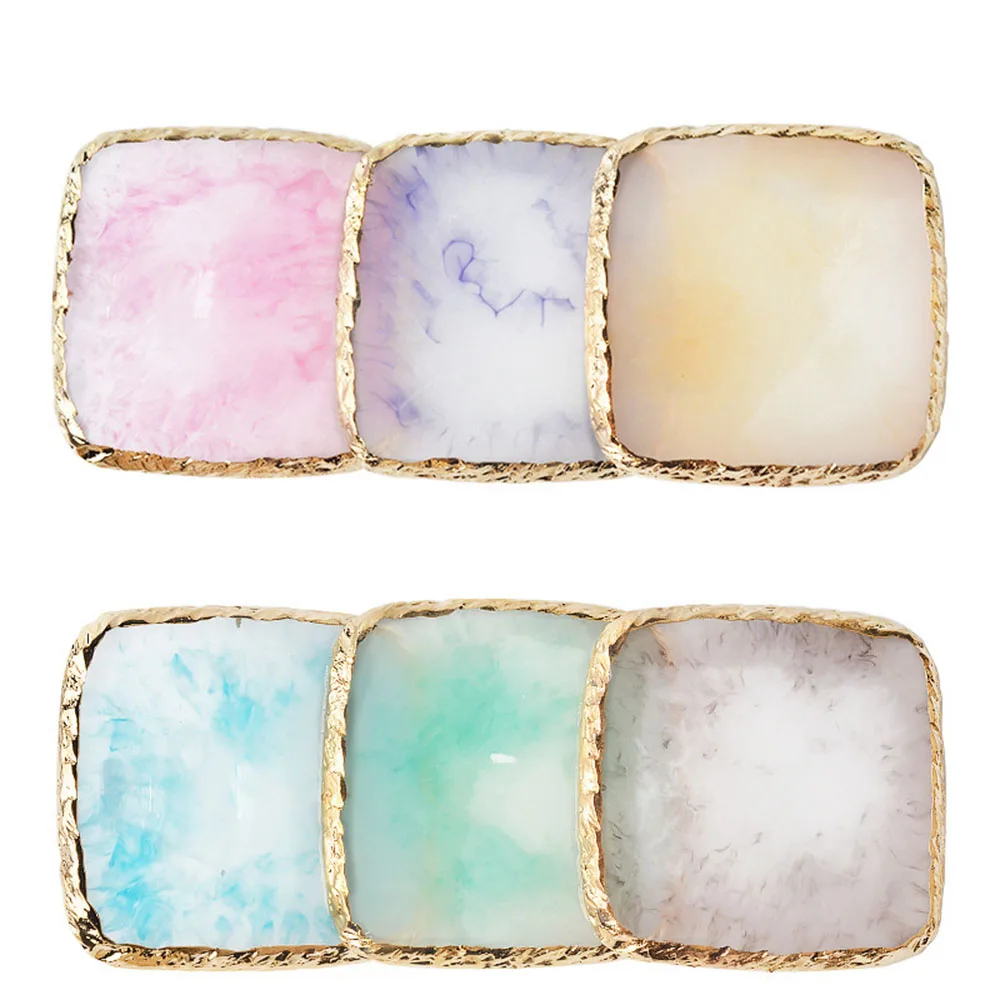 

Resin Nail Painting Palettes Fine Workmanship Nail Painting Plate For Indoors