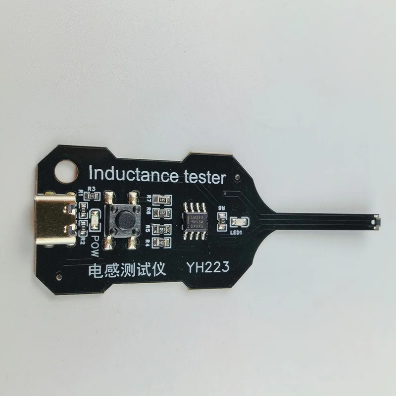 DT19 Inductance Tester YH223 - Non-Contact Motherboard Coil Tester for Phone PCB Repair, Type-C Powered Diagnostic Tool