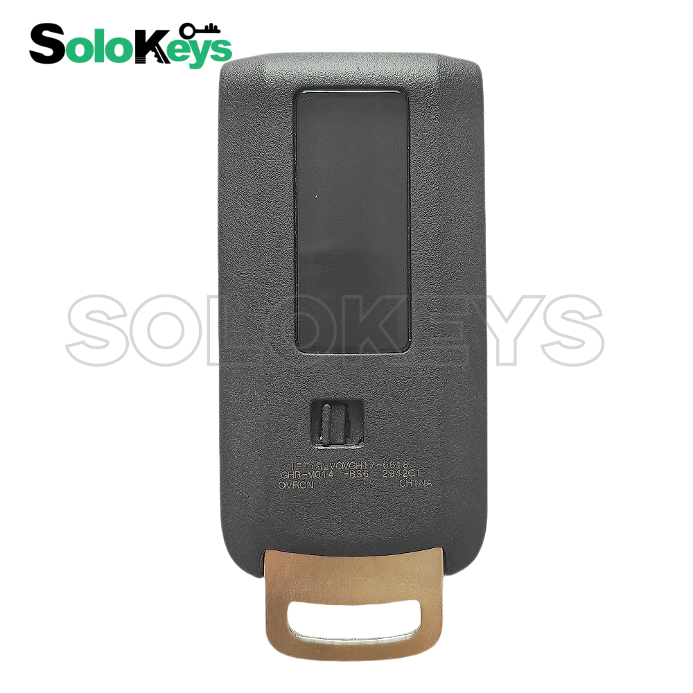 SOLOKEYS Original GHR-M014 For Dodge Attitude 2015-2019 Smart Remote Key Fob 434Mhz FSK 47 HITAG3 Chip Proximity GHR-M013-ASM