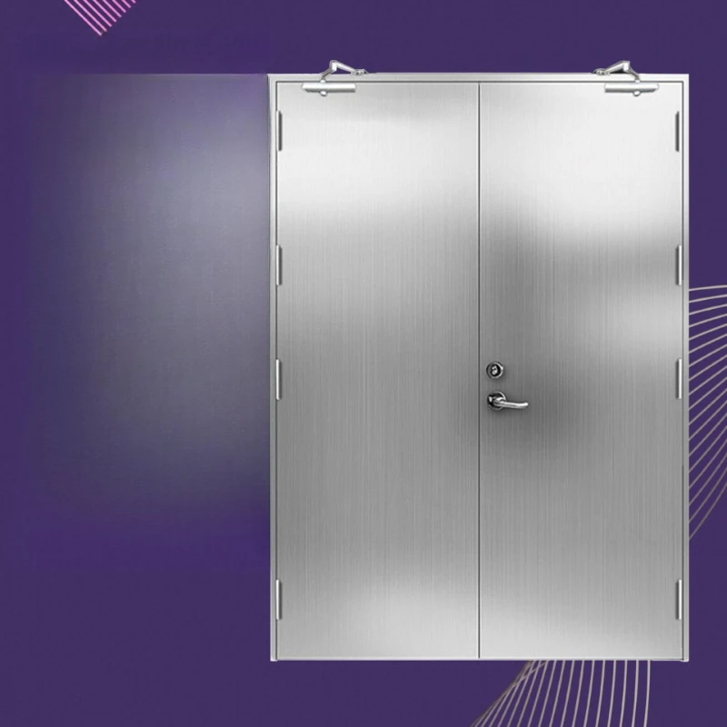 Stainless steel fire door grade A grade B 304 stainless steel steel escape door factory direct sales source factory